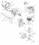Part Location Diagram of 7044311 Snapper Case, Flywheel