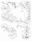 Clutch Case Bump Head  Gear Head Diagram and Parts List for 211SST  Snapper Trimmer