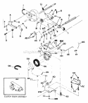 Part Location Diagram of 7012353YP Snapper Engine Drive Belt