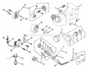 240Ss Fuel Tank Filter Primer Pump And Clutch AssmY Diagram and Parts List for 240SS  Snapper Trimmer