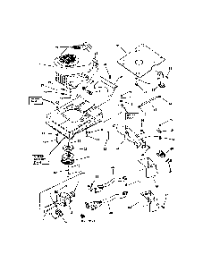 Part Location Diagram of 7026746 Snapper Trim, Heat Shield