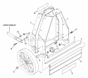 2450RT Frame Diagram and Parts List for 2450  Snapper Trimmer