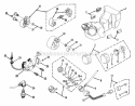 2450RT Fuel Tank And Rotor Diagram and Parts List for 2450  Snapper Trimmer