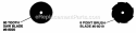 Blade Styles Diagram and Parts List for 2401SST  Snapper Trimmer