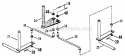 Front End Steering (Part 2) Diagram and Parts List for 280915BE  Snapper Lawn Tractor