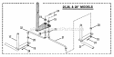 Front End Steering (Part 2) Diagram and Parts List for 25657BE  Snapper Lawn Tractor