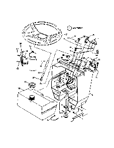 Part Location Diagram of 7025007 Snapper Lens, Indicator Lights