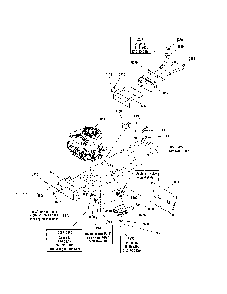Part Location Diagram of 1727976A Snapper Support, Muffler