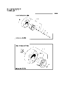 Wheel and tire Diagram and Parts List for 5900665  Snapper Lawn Mower
