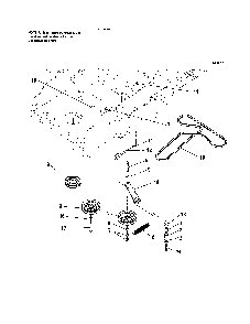 Pump drive Diagram and Parts List for 5900743  Snapper Lawn Mower