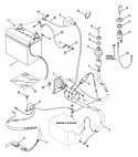 Electrical Systems Diagram and Parts List for 280810T  Snapper Lawn Tractor