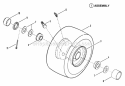 Part Location Diagram of 7011807YP Murray Bearing, Flange Ball