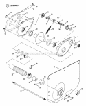 Part Location Diagram of 7052497YP Murray Assembly, Brake Lever