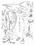 Electrical Systems (For 9 12  13Hp) Diagram and Parts List for 300915BE  Snapper Lawn Tractor