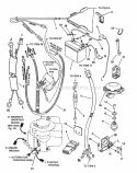 Electrical Systems (For 13 Hp Briggs) (Part 1) Diagram and Parts List for 281320BE  Snapper Lawn Tractor