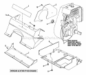 Engine Covers (Briggs  Stratton Engine) Diagram and Parts List for 32001SSST  Snapper Snow Blower