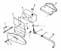 Outboard Fuel Tank Diagram and Parts List for 26063  Snapper Lawn Tractor