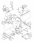 Rails Lift Arms Cam Lift Diagram and Parts List for 280914BE  Snapper Lawn Tractor