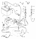 Part Location Diagram of 7028386YP Murray Lawn Mower Harness