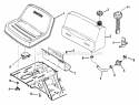 Fuel Tank  Operators Seat Diagram and Parts List for 300915BE  Snapper Lawn Tractor