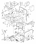Part Location Diagram of 7028540YP Murray CUSHION, SEAT SUPPORT