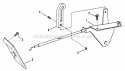 Throttle Control Diagram and Parts List for 300915BE  Snapper Lawn Tractor