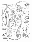 Electrical Systems (For 14 Hp Briggs) (Part 1) Diagram and Parts List for 3314520BVE  Snapper Lawn Tractor
