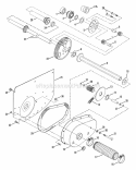 Differential RH Fender Diagram and Parts List for 25657BE  Snapper Lawn Tractor