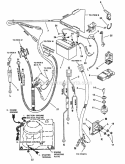Electrical Systems (For 14  15 Hp Kohler) Diagram and Parts List for 331416BVE  Snapper Lawn Tractor