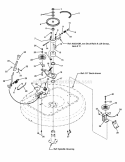 Mower Belt Brake  Interlock Group Diagram and Parts List for 2812524BVE 7800785 Snapper Lawn Tractor