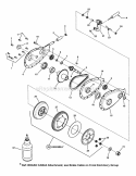 Primary Chain Case  Smooth Clutch Group Diagram and Parts List for 2812524BVE 7800785 Snapper Lawn Tractor