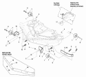 Part Location Diagram of 5401053DYP Snapper Plate, Deck Stop