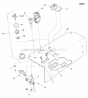 Instrument Control Panel Group Diagram and Parts List for 355ZB2446 5900775 Snapper Lawn Tractor