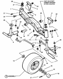 Part Location Diagram of 7071966 Snapper Assembly, Wheel