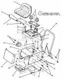 Part Location Diagram of 7075063YP Murray SEAT, MILSCO XB110 BL