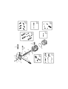 Pump Diagram and Parts List for 020231  Snapper Pressure Washer