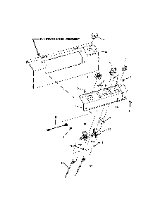 Control panel Diagram and Parts List for NZMX30614KH  Snapper Lawn Mower