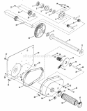 Differential RH Fender Diagram and Parts List for 2811X5S  Snapper Lawn Tractor