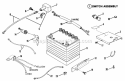 Electrical Systems Diagram and Parts List for 2811X5S  Snapper Lawn Tractor