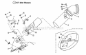 Bag-N-Wagon Accessory (Part 1) Diagram and Parts List for 2811X5S  Snapper Lawn Tractor
