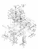 Part Location Diagram of 7061043 Snapper 42" Replacement Deck-Complete Cutter Unit