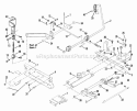 41 Rails Lift Arms Cam Lift Diagram and Parts List for 411611BVE  Snapper Lawn Tractor