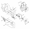 411Sst Crankcase AssmY Diagram and Parts List for 411SST  Snapper Trimmer