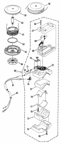 411Sst Manual Head AssmY And Swivel Handle AssmY Diagram and Parts List for 411SST  Snapper Trimmer