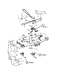 73" cutting deck (final assy) Diagram and Parts List for NZMX30614KH  Snapper Lawn Mower