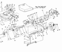 Rear Wheels Transmission And Variable Speed Drive (Part 2) Diagram and Parts List for 42113S  Snapper Lawn Tractor