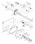 Differential RH Fender Diagram and Parts List for 421613BVE1  Snapper Lawn Tractor