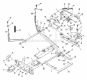 Part Location Diagram of 7041578 Snapper Structure, Front Lift Arm