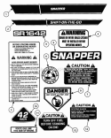 Part Location Diagram of 7022975 Snapper Logo, Convertible