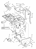 Main Case (Part 1) Diagram and Parts List for 421622BVE 84707 Snapper Lawn Tractor